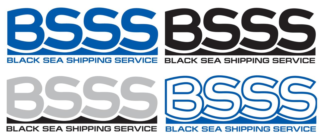 Разработка логотипа для компании Black Sea Shipping Service